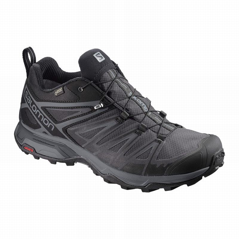 Zapatillas Trekking Salomon Hombre Negras - Salomon Argentina X ULTRA 3 GORE-TEX ,801723-OML